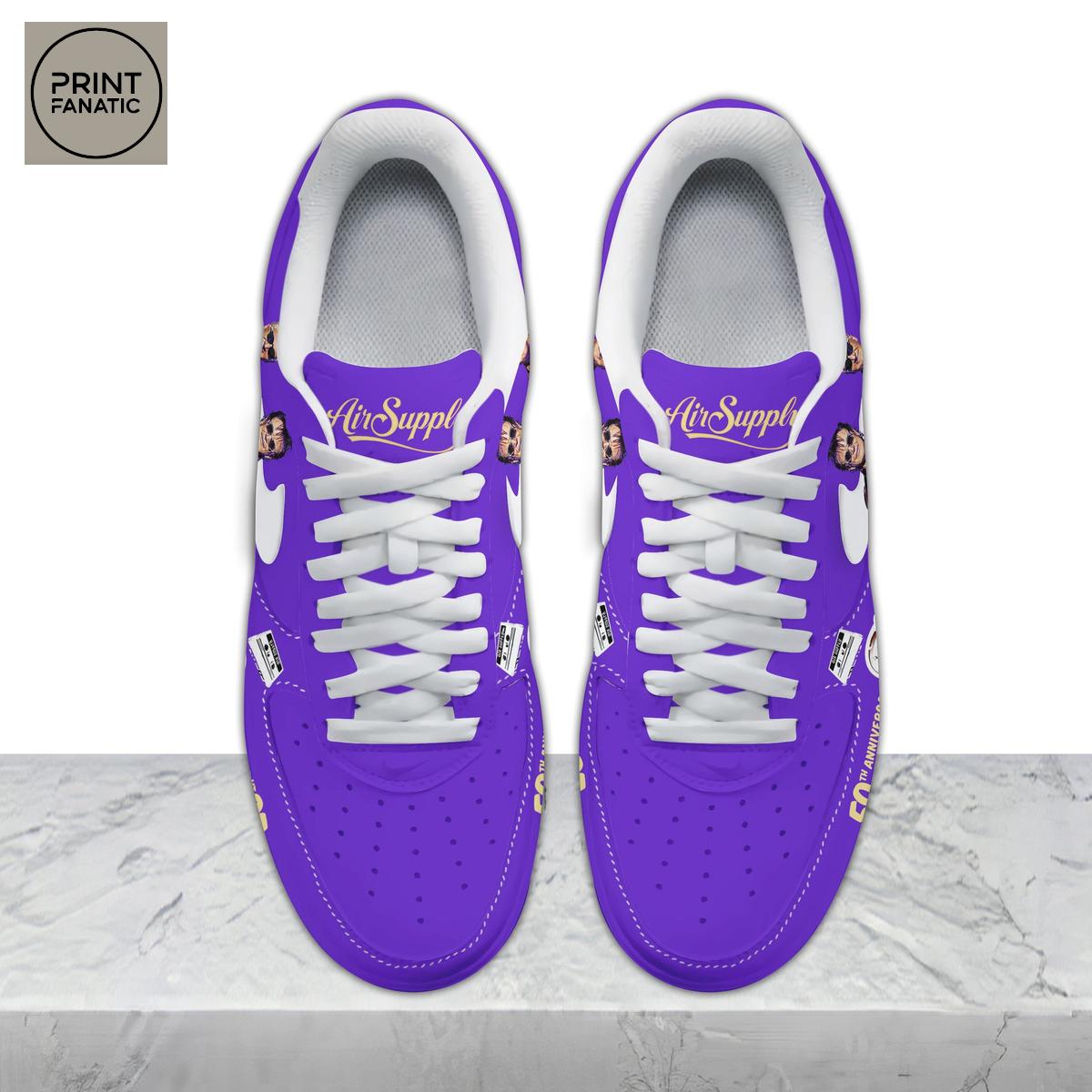 Air Supply 50th Anniversary Air Force 1 Shoes Air Supply 50th Anniversary Air Force 1 Shoes