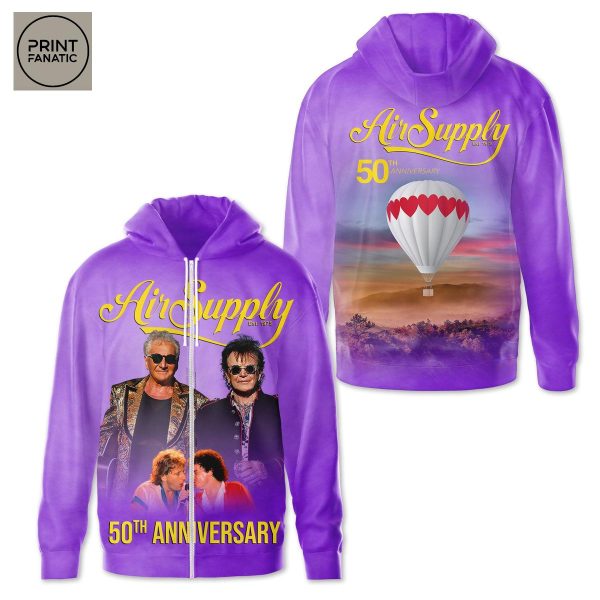 Air Supply 50th Anniversary Hoodie T Shirt