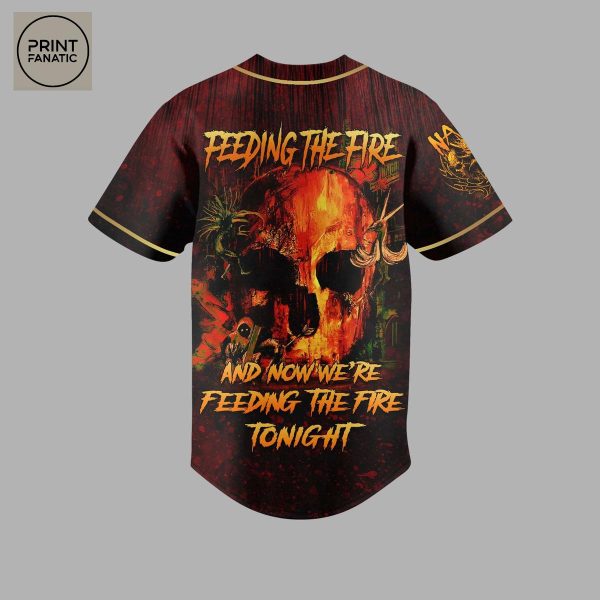 Disturbed Feeding The Fire Personalized Baseball Jersey