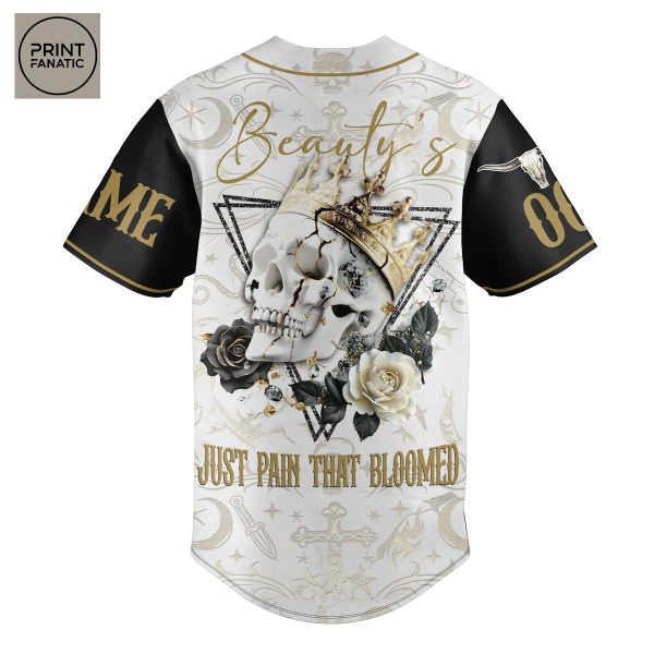 Jelly Roll Just Pain That Bloomed Personalized Baseball Jersey