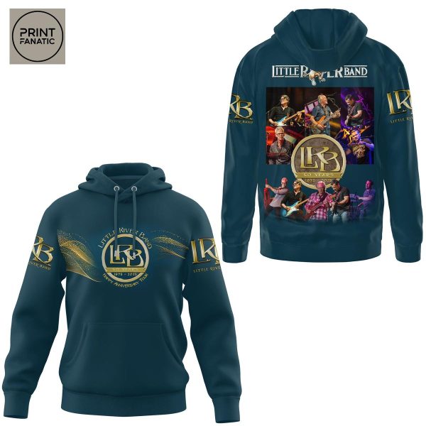 Little River Band 50 Years 1975 2025 Happy Anniversary Tour Hoodie T Shirt