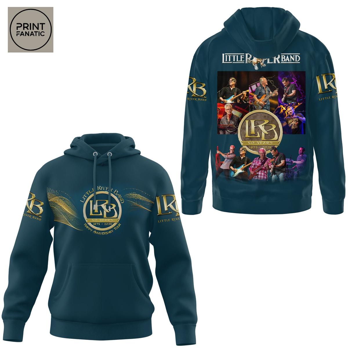 Little River Band 50 Years 1975 2025 Happy Anniversary Tour Hoodie T Shirt Little River Band 50 Years 1975 2025 Happy Anniversary Tour Hoodie T Shirt