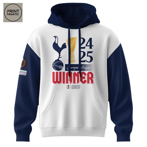 Tottenham Hotspur 2025 UEFA Europa League Winner Hoodie T Shirt